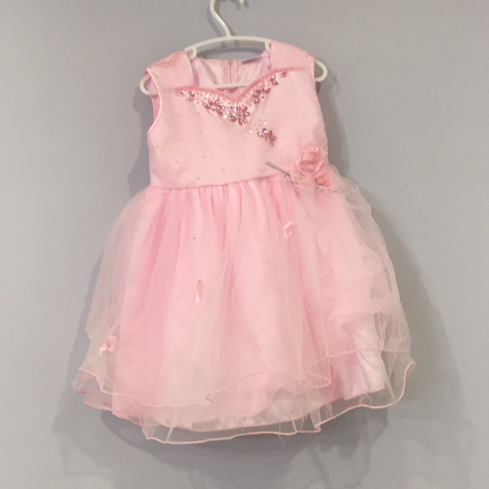 ⚡️$4 FLASH SALE⚡️ Pink Party Sleeveless Tulle 3T
